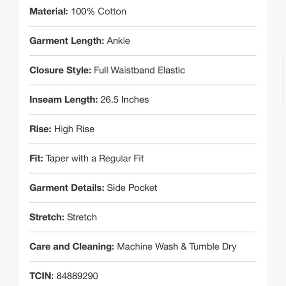 Universal Thread high rise knit pants, M - Picture 4 of 5